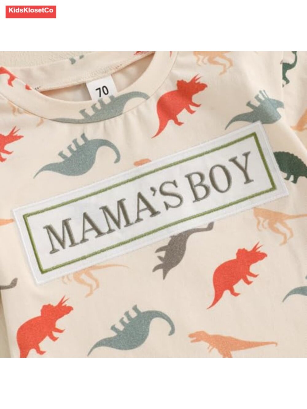 Funny Letter Embroidery Short Sleeve Romper Newborn Baby - Picture 4 of 6